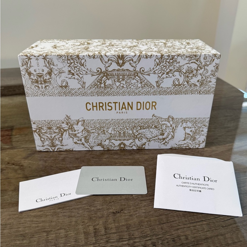 Dior Decorative Box with Gold Accents